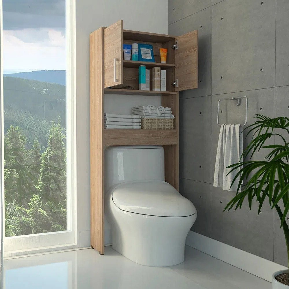 mueble de baño con puertas