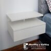 mesa de noche flotante