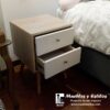 mesa de noche vintage