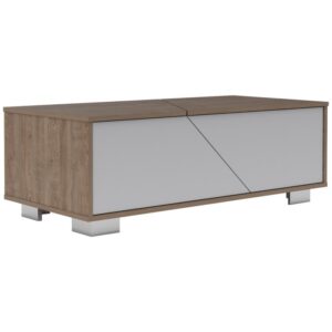 Mesa De Centro Seúl - Miel / Blanco