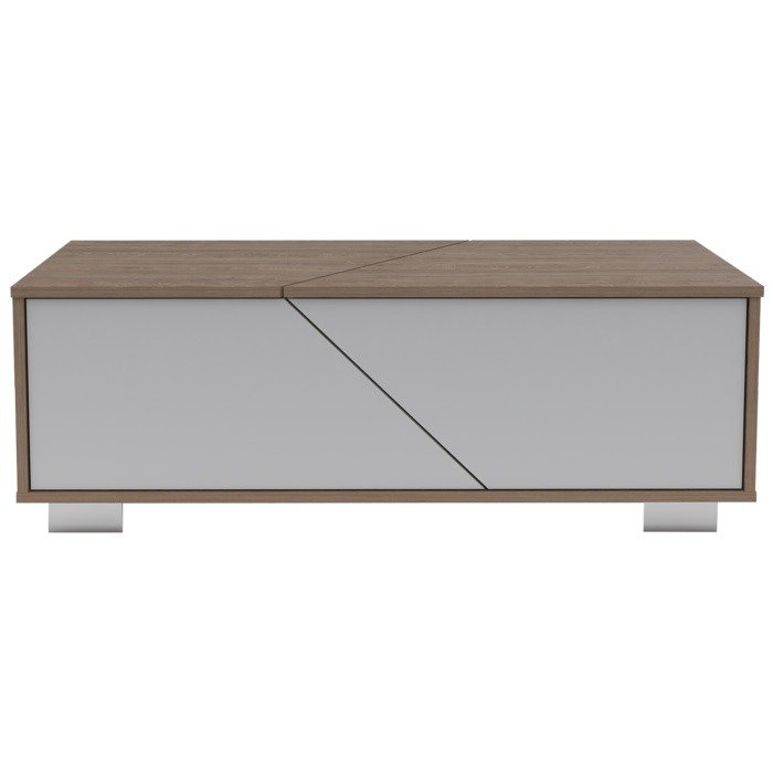 Mesa De Centro Seúl - Miel / Blanco 03 Mesa De Centro Seúl - Miel / Blanco