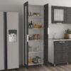 Alacena de melamina modelo Riad, perfecto organizador de productos.