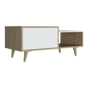 Mesa De Centro Pekín - Rovere/Blanco