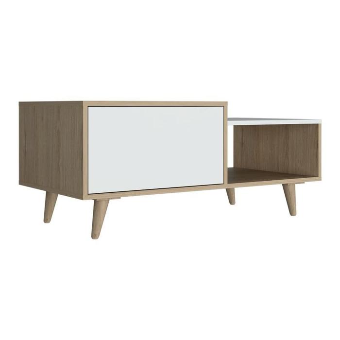 Mesa De Centro Pekín - Rovere/Blanco 02 Mesa De Centro Pekín - Rovere/Blanco