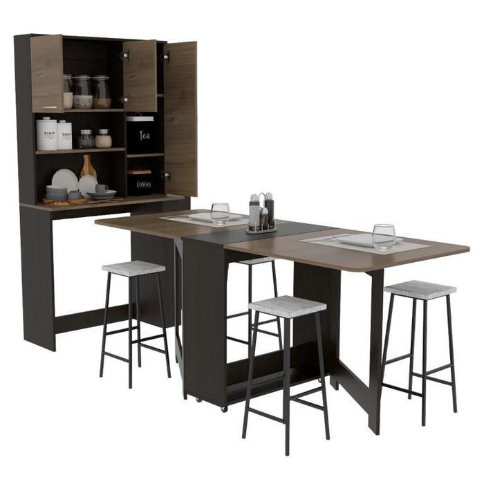 Mesa De Comedor Atenas - Wengue Expresso 02 Mesa De Comedor Atenas - Wengue Expresso