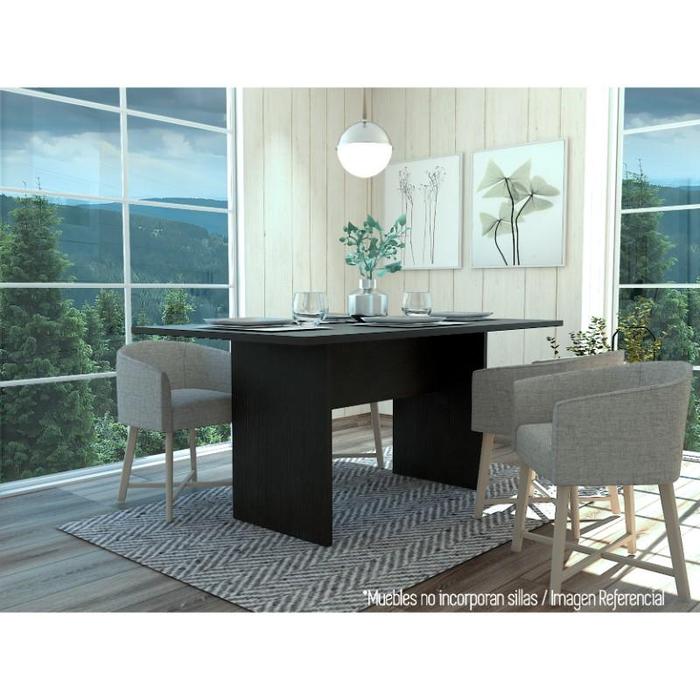 Mesa De Comedor riad color wengue 01 Mesa De Comedor riad color wengue