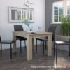 Mesa De Comedor tokio - medida 120 - color Rovere
