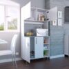 Mueble Alacena de melamina modelo Praga, perfecto organizador de productos.