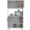 Mueble Alacena de melamina modelo Praga, perfecto organizador de productos.