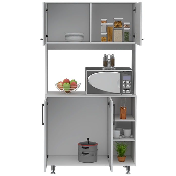 Mueble Alacena Praga 03 Mueble Alacena de melamina modelo Praga, perfecto organizador de productos.