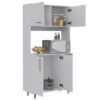 Mueble Alacena de melamina modelo Praga, perfecto organizador de productos.
