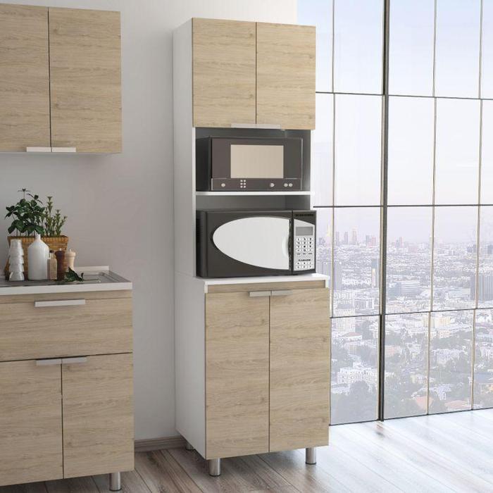 Mueble para Microondas modelo Mónaco material melamina