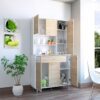 Mueble para Microondas modelo Seúl material melamina