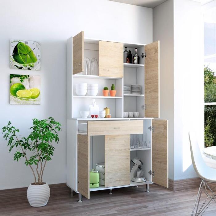 Mueble para Microondas modelo Seúl material melamina