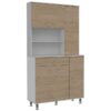 Mueble para Microondas modelo Seúl material melamina
