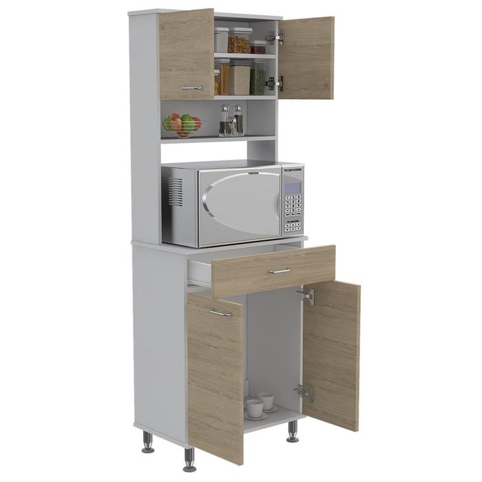 Mueble Microondas Viena 04 Mueble de melamina para Microondas modelo Viena