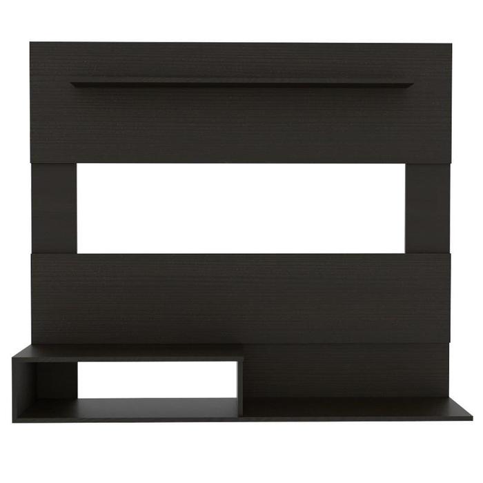Panel Ereván Tv 55 - Wengue Negro 03 Panel Ereván tv 55 pulgadas color wengue y negro