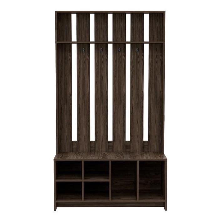 Mueble Recibidor Berlín 02 Mueble Recibidor modelo Berlín, fabricado en melamina de 18 mm, perfecto para organizar tu entrada