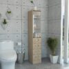 Organizador de baño, material melamina, modelo Ereván
