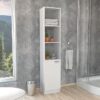 Organizador de baño, material melamina, modelo Ottawa