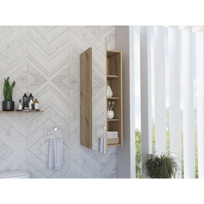 Organizador de baño, material melamina, modelo Praga