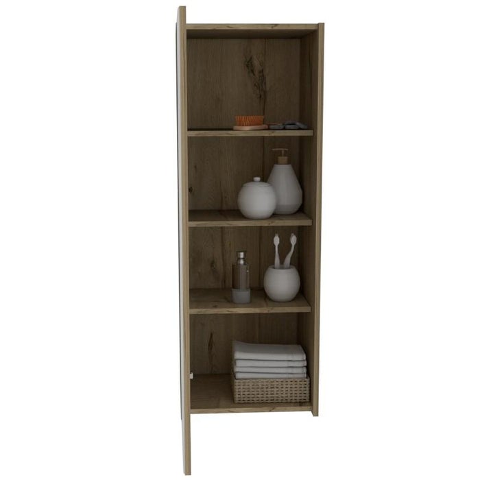 Organizador de Baño Praga 03 Organizador de baño, material melamina, modelo Praga