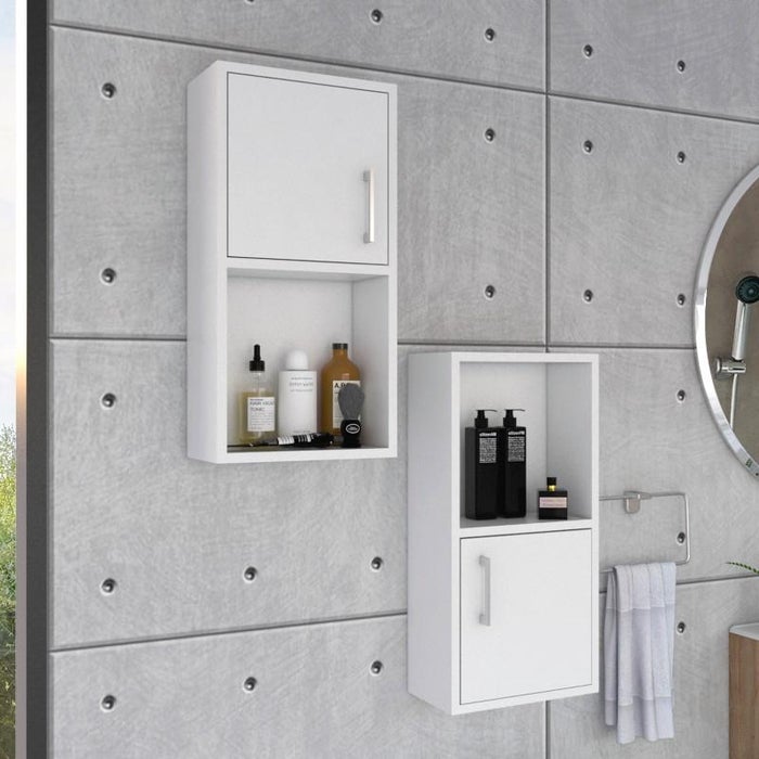 Organizadores de baño, material melamina, modelo Asmara