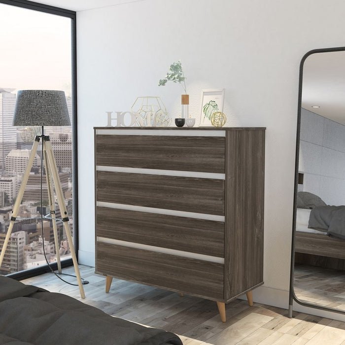 Cómoda Argel, Mueble de Dormitorio, Organizador.
