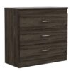 Cómoda Praga Coñac, Mueble de Dormitorio, Organizador.