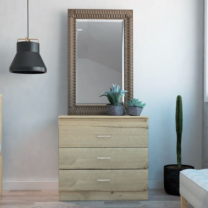 Cómoda Praga Duna, Mueble de Dormitorio, Organizador.