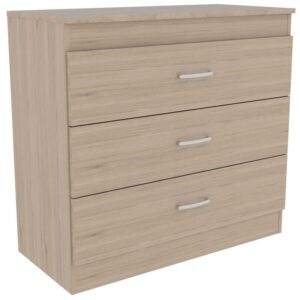 Cómoda Praga Rovere, Mueble de Dormitorio, Organizador.