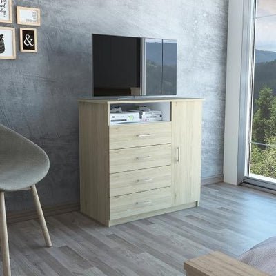 Cómoda Riad Rovere, Mueble de Dormitorio, Organizador.