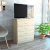 Cómoda Roma Rovere, Mueble de Dormitorio, Organizador.