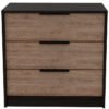Cómoda Viena Wengue, Mueble de Dormitorio, Organizador.