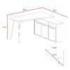 Escritorio Atenas, mueble de oficina