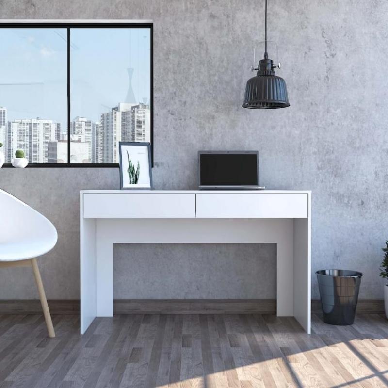 Escritorio Bruselas Blanco, mueble de oficina
