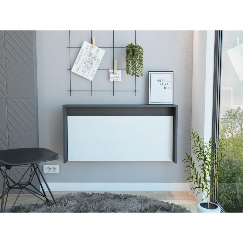 Escritorio Chicago Plomo, mueble de oficina
