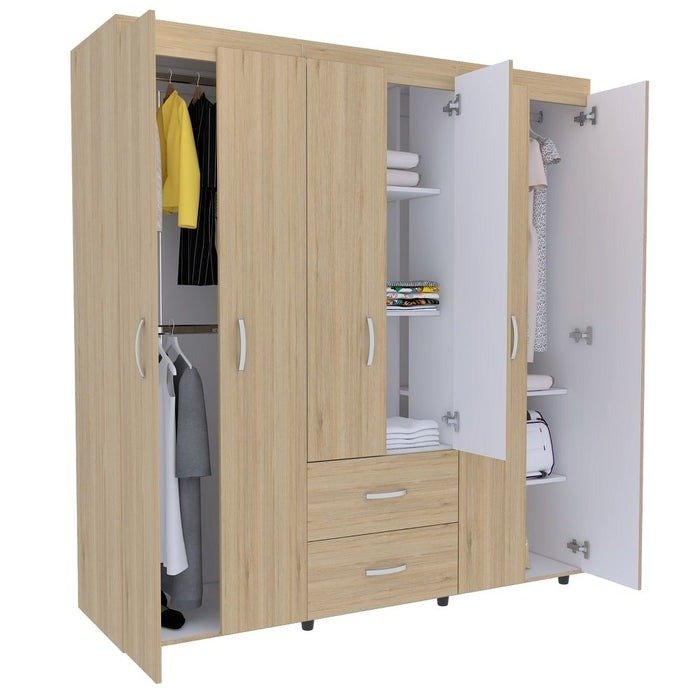 Ropero Bruselas 01 Ropero Bruselas, Mueble de Dormitorio, Organizador