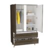 Ropero Charlotte, Mueble de Dormitorio, Organizador