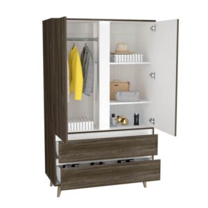 Ropero Charlotte, Mueble de Dormitorio, Organizador