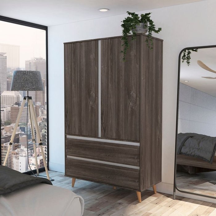 Ropero Charlotte, Mueble de Dormitorio, Organizador