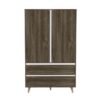 Ropero Charlotte, Mueble de Dormitorio, Organizador