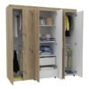 Ropero Ereván Duna, Mueble de Dormitorio, Organizador