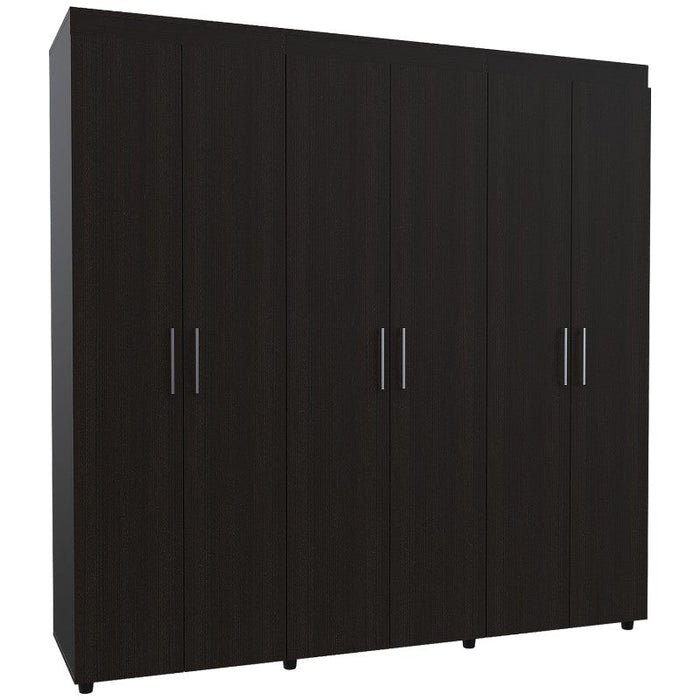 Ropero Ereván Wengue 01 Ropero Ereván Wengue, Mueble de Dormitorio, Organizador