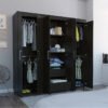 Ropero Ereván Wengue, Mueble de Dormitorio, Organizador