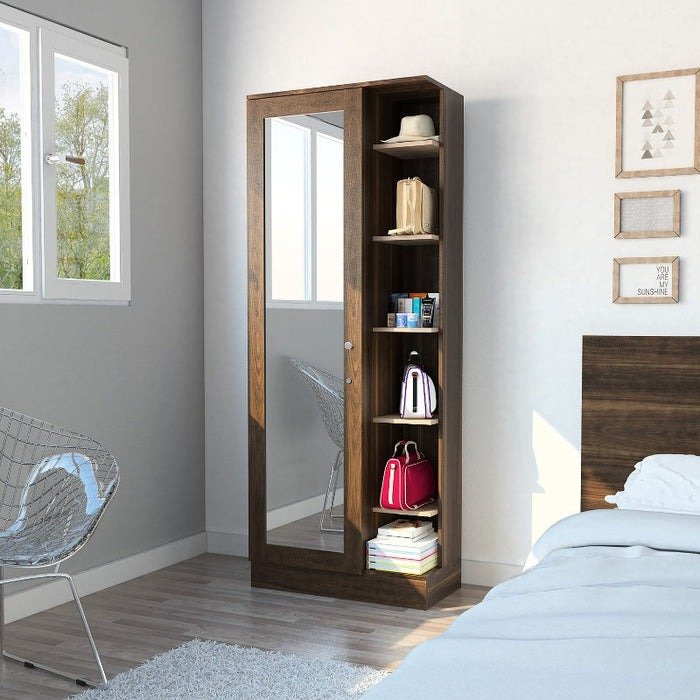 Ropero Luanda, Mueble de Dormitorio, Organizador.