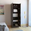 Ropero Madrid Wengue, Mueble de Dormitorio, Organizador