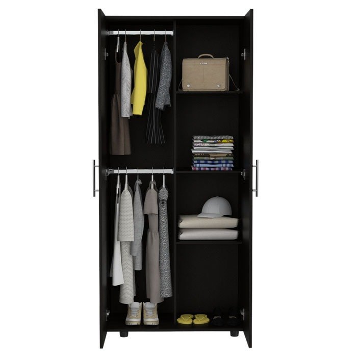 Ropero Mónaco 01 Ropero Mónaco, Mueble de Dormitorio, Organizador