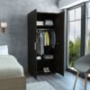 Ropero Oslo Wengue, Mueble de Dormitorio, Organizador