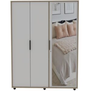 Ropero Riga Rovere, Mueble de Dormitorio, Organizador